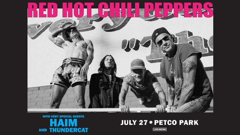 Red Hot Chili Peppers Petco Park July 27, 2022
