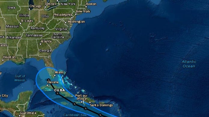 Tropical Storm Elsa forecast to approach Gulf next week