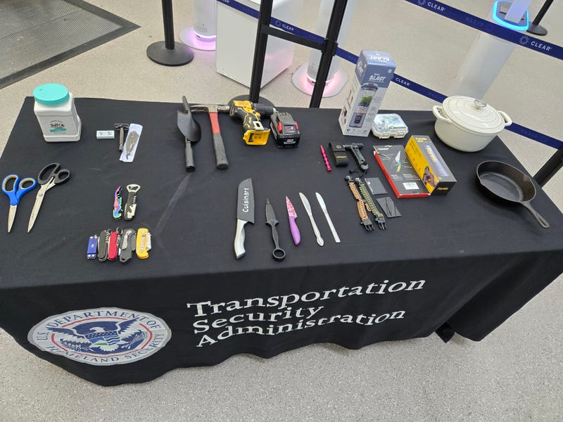 TSA agents are advising people to keep certain items out of carry-on bags when flying