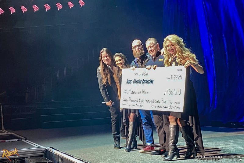 KISW helping present Operation Warm check at 3pm show - Trans-Siberian Orchestra - Climate Pledge Arena - Seattle, WA 11.22.25