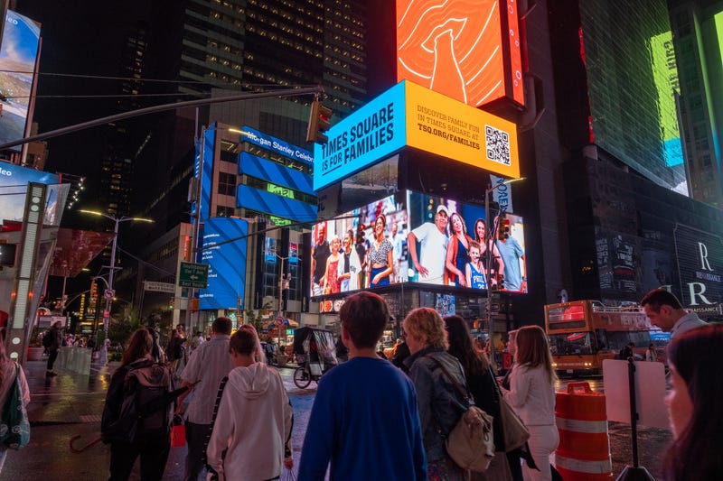 Time Square's new family-centered campaign