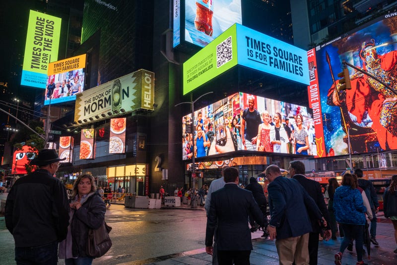 Times Square's new family-centered campaign