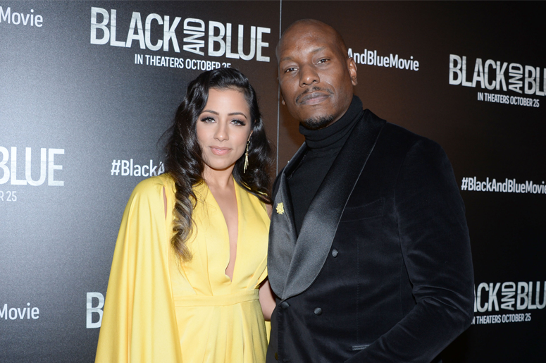 Samantha Gibson and Tyrese Gibson