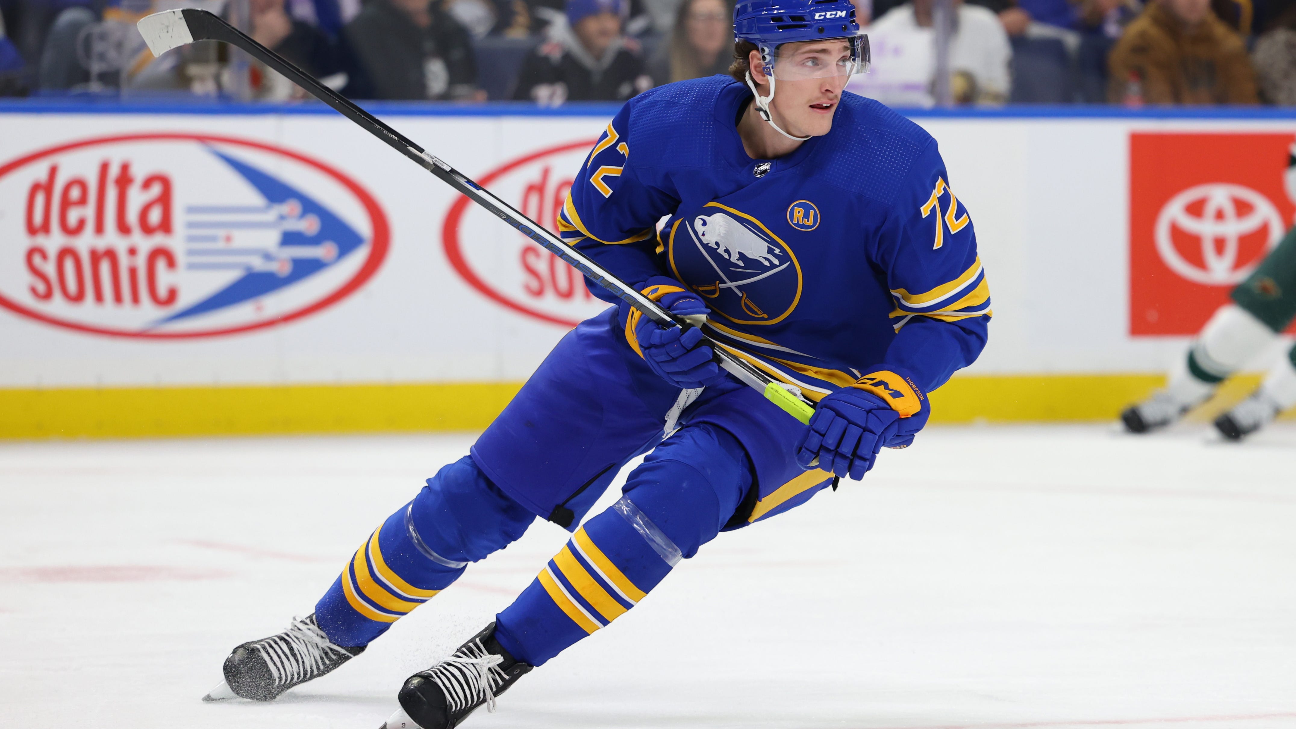 Hamilton: Tage Thompson to miss 'significant time' after blocking shot Tuesday night with left wrist