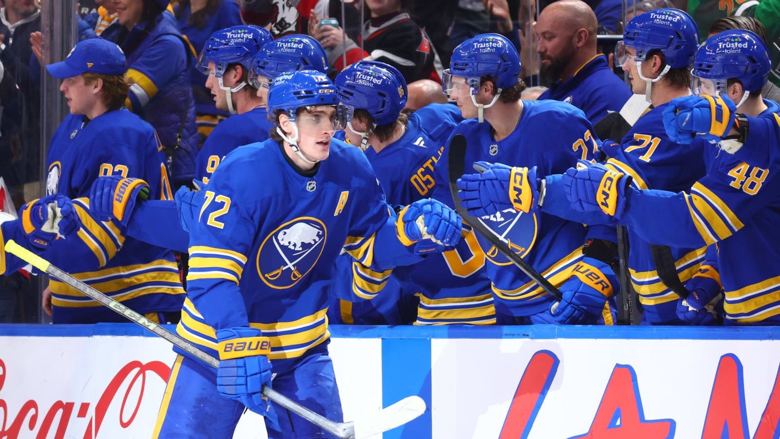 Tage Thompson named NHL's 'Third Star' of the Week
