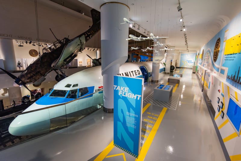 The new Take Flight exhibit explores modern aviation and the science of flight.