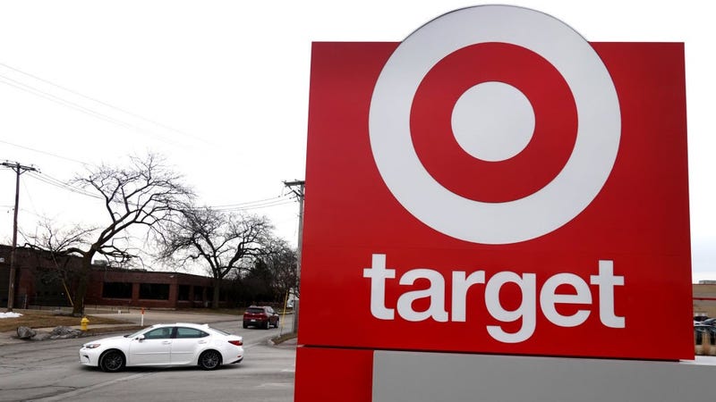A sign marks the location of a Target store on January 13, 2021 in Niles, Illinois. 