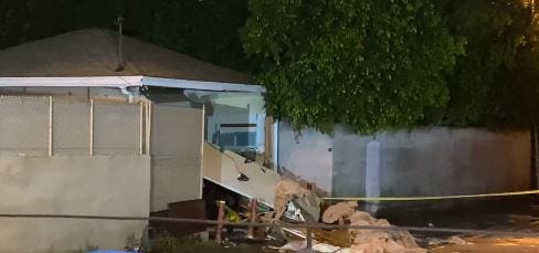 explosion in Tarzana