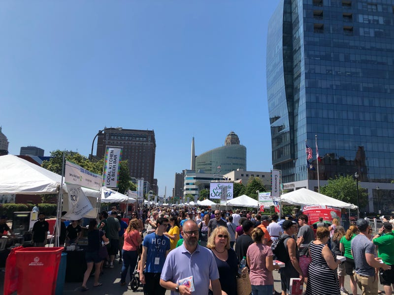 The nation's biggest two day food festival takes over Niagara Square in downtown Buffalo this weekend. Several newcomers will be part of the sampling.