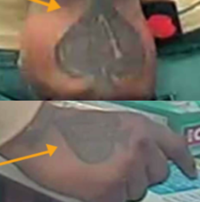 Hand tattoo