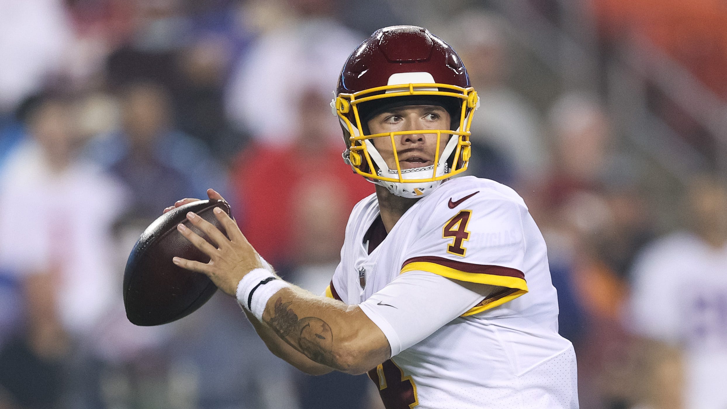 This is the defining moment of Taylor Heinicke's career