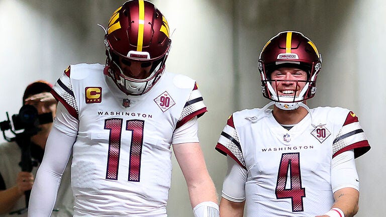 Robert Griffin III thinks it's too early for Commanders to bench Carson Wentz