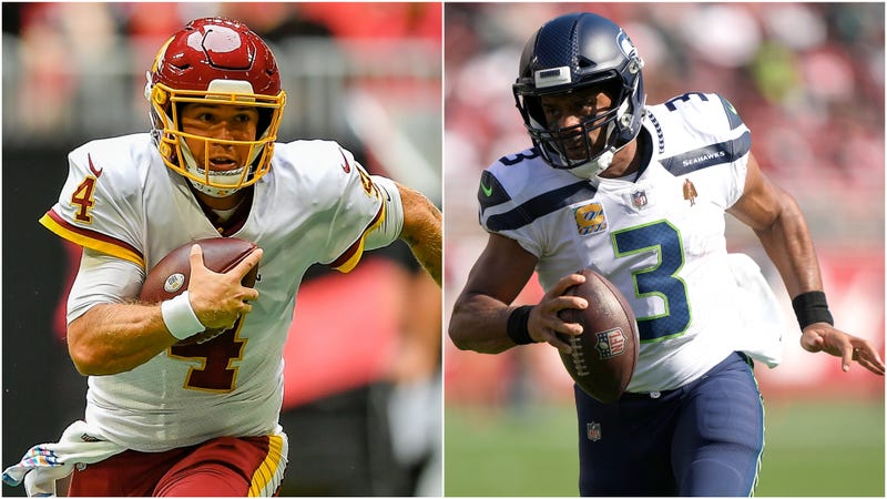 Taylor Heinicke Russell Wilson