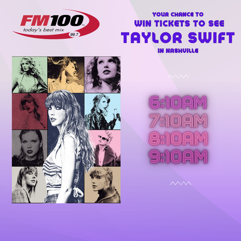 Taylor Swift Ticket Giveaway FM100 Memphis