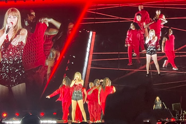 Taylor Swift performs at Acrisure Stadium