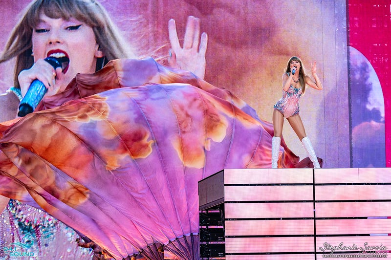 Taylor Swift at Lumen Field on Saturday, July 22nd, 2023