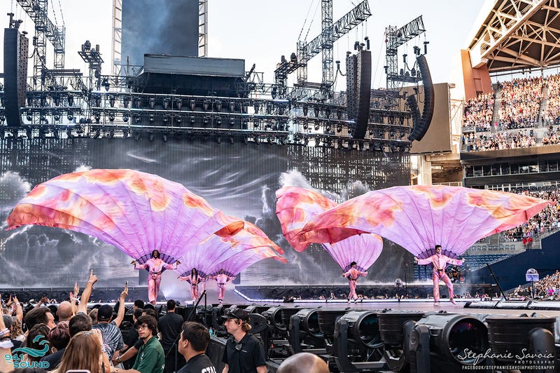 Taylor Swift at Lumen Field on Saturday, July 22nd, 2023