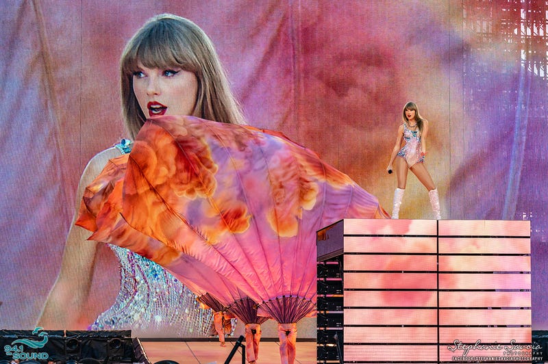 Taylor Swift at Lumen Field on Saturday, July 22nd, 2023