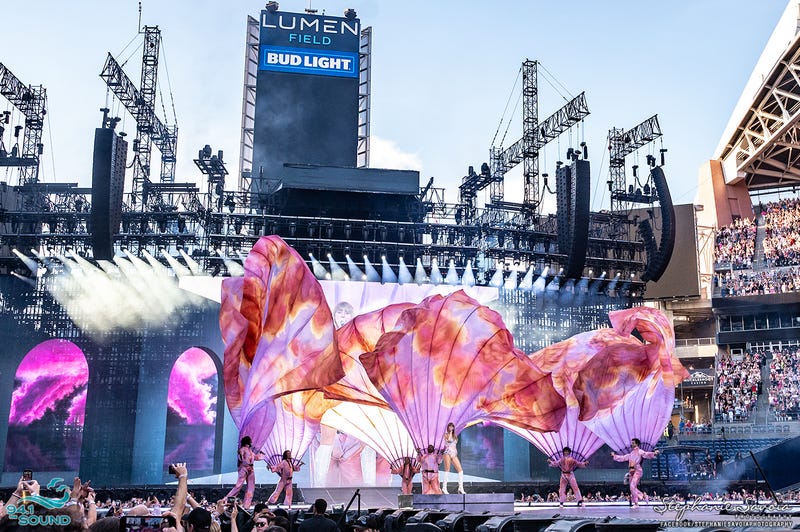 Taylor Swift at Lumen Field on Saturday, July 22nd, 2023