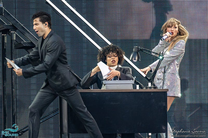 Taylor Swift at Lumen Field on Saturday, July 22nd, 2023