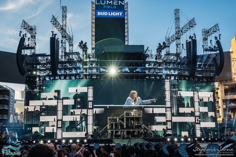 Taylor Swift at Lumen Field on Saturday, July 22nd, 2023