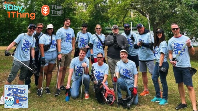 Team Audacy ATX 1Day 1Thing- Earth Day Clean Up 2024