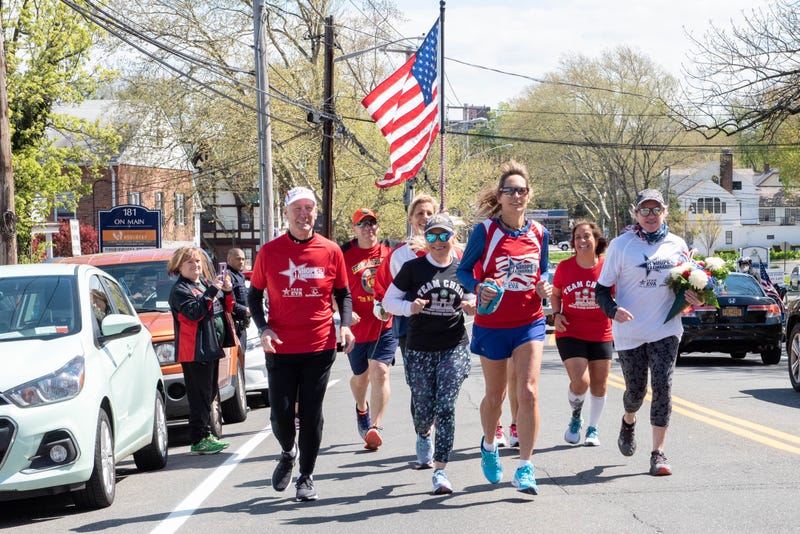 Extreme distance marathon runner Eva Casale (pictured) will be completing seven marathons (over 184 miles) in seven days to raise funds and awareness to support veterans