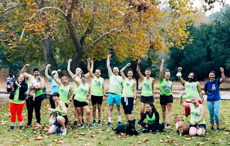 With a running squad of more than a hundred people, the non-profit Angel City Pitbulls is hoping to hit a fundraising milestone with the Los Angeles Marathon this weekend!