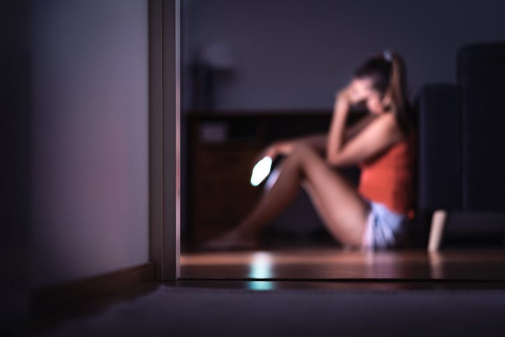 Teen with Cell Phone