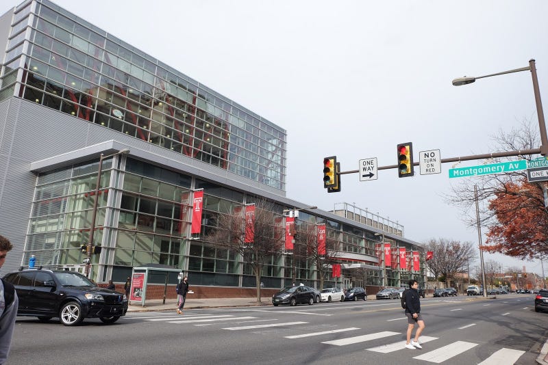 Temple University's main campus on North Broad Street.