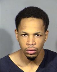 Booking photo of murder suspect Terrell Rhodes
