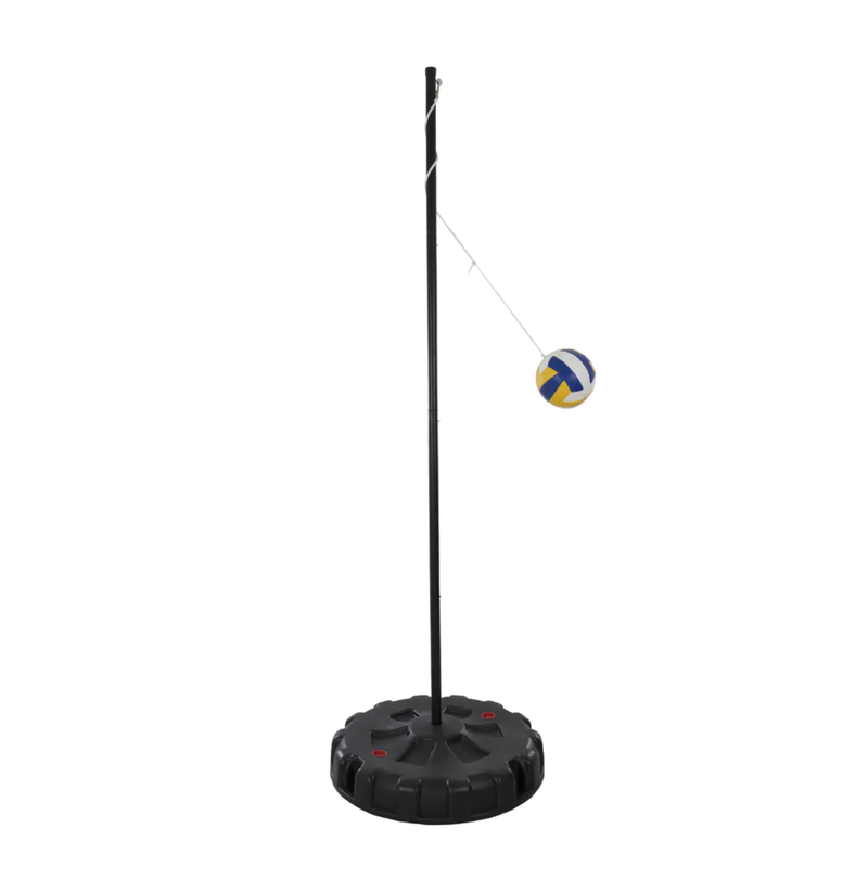 Hey! Play! Portable Tetherball Complete Outdoor Game Set - Black