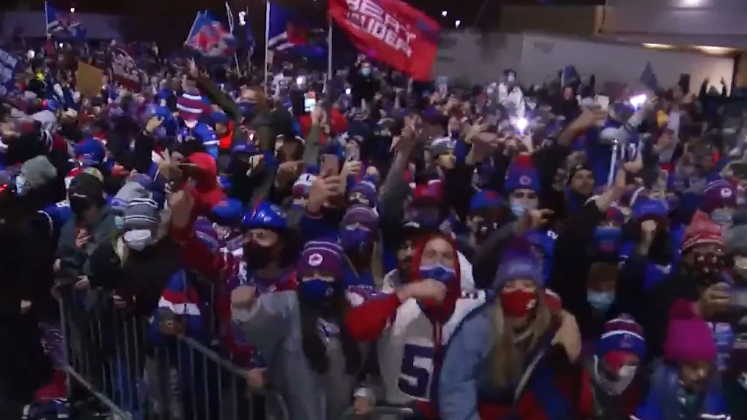 Wild is an understatement as Bills Mafia welcomes AFC champs home at airport