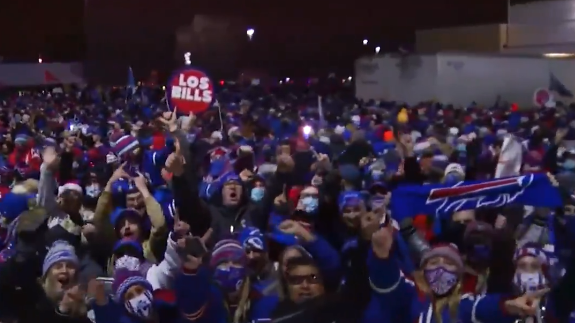 Wild is an understatement as Bills Mafia welcomes AFC champs home at airport