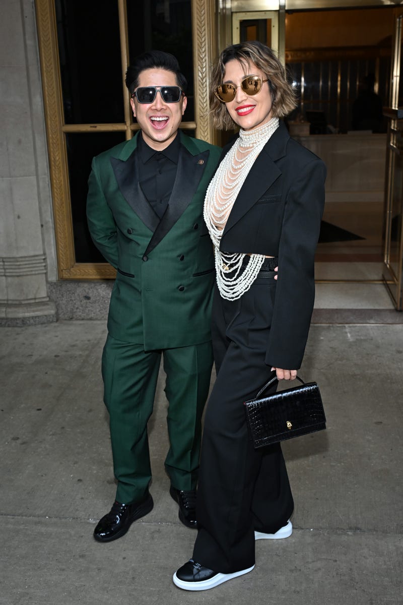 Thai Dang (L) attends the 2025 James Beard Restaurant and Chef Awards on June 16, 2025 in Chicago, Illinois.