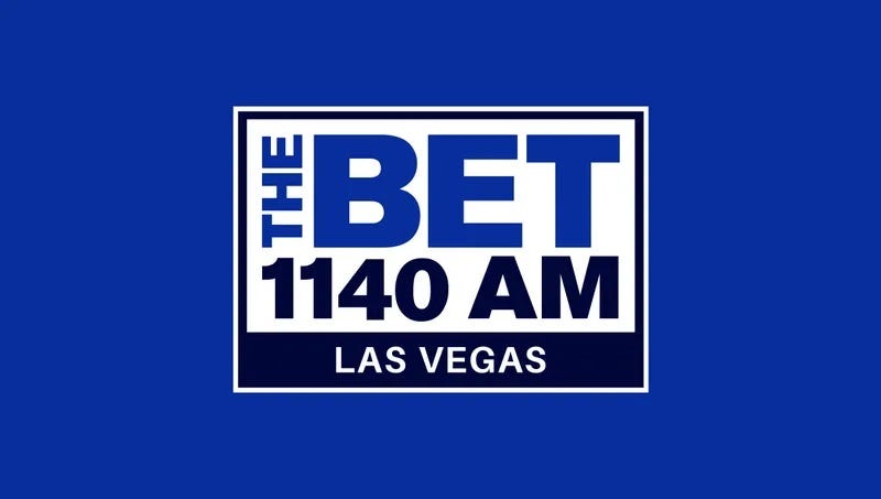 Logo of The Bet 1140 AM, Las Vegas
