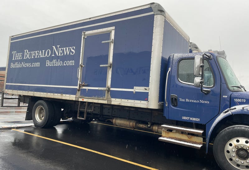 The Buffalo News truck