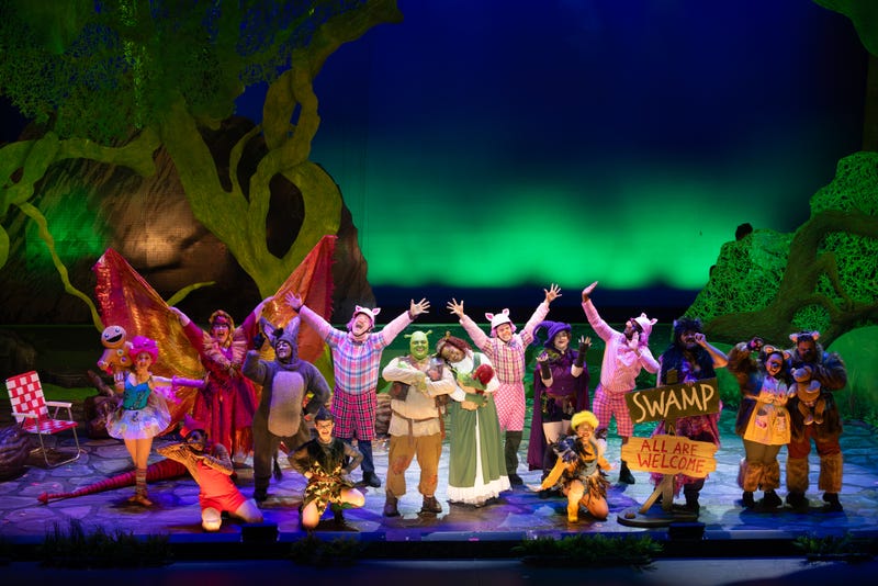 cast of shrek the musical