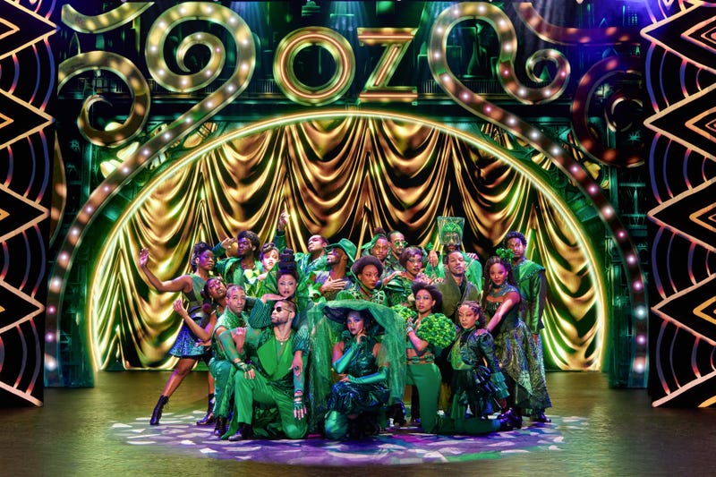 Ensemble cast of "The Wiz"