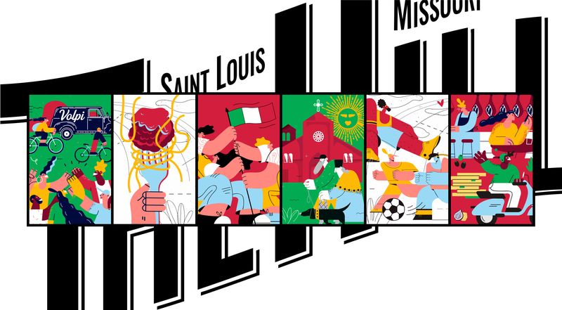 Volpi Foods on the Hill winning mural for 120th anniversary