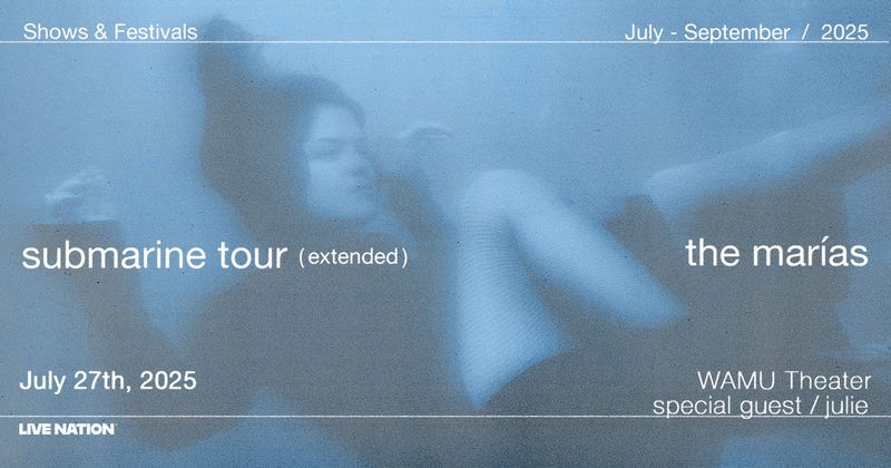 The Marias tour