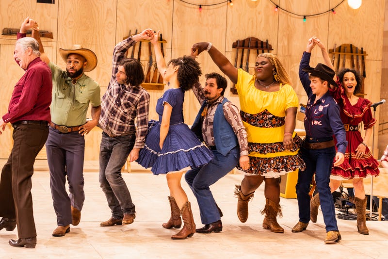 The company of the national tour of Rodgers & Hammerstein's "Oklahoma!"
