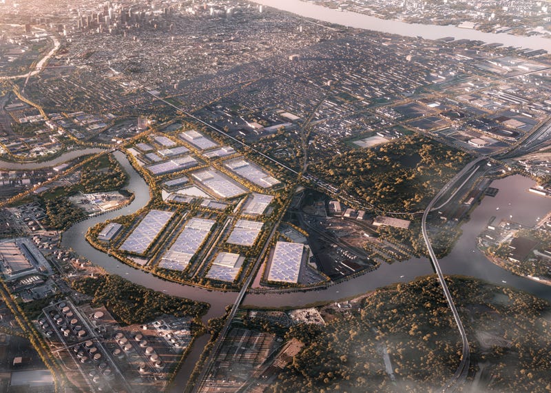 Rendering of the Bellwether District