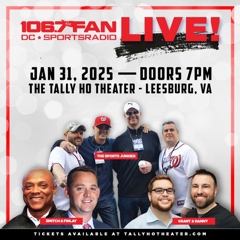 106.7 The Fan LIVE is coming to Leesburg