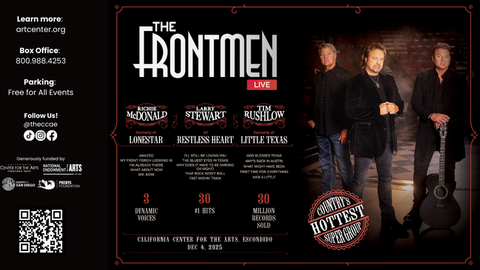 The Frontmen at California Center for the Arts, Escondido