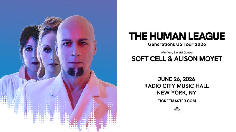 Text for a Chance to Win Tickets to see The Human League at Radio City Music Hall