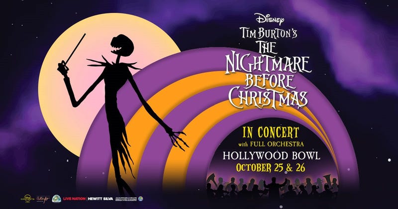 Disney Tim Burton's The Nightmare Before Christmas In Concert (Oct 2025)