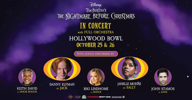 Disney Tim Burton's The Nightmare Before Christmas In Concert (Oct 2025)