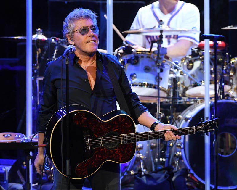 Singer Roger Daltrey of The Who performs on the first night of the band's residency at The Colosseum at Caesars Palace on July 29, 2017 in Las Vegas, Nevada