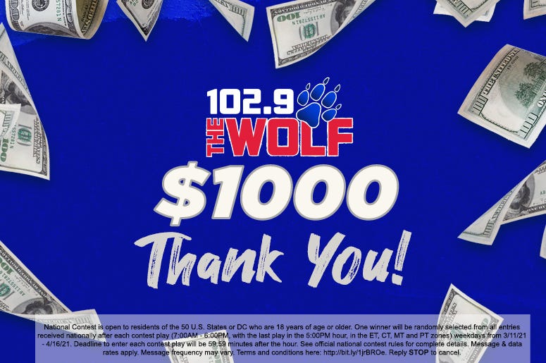 $1,000 Thank You MALTS